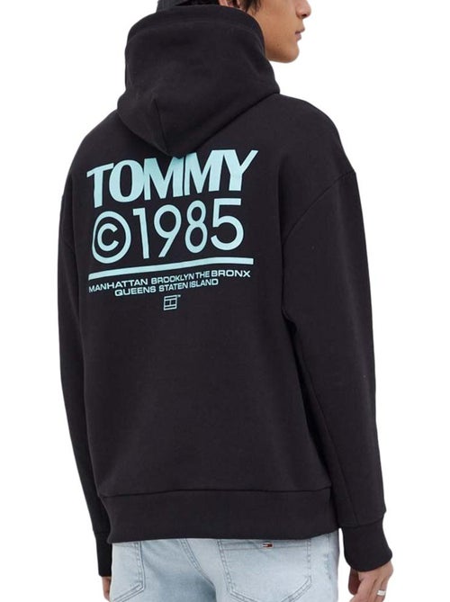 Tommy Hilfiger Pop Graphic Hoodie Zwart voor Heren - Kiabi Tommy Hilfiger Pop Graphic Hoodie Zwart voor Heren - Kiabi
