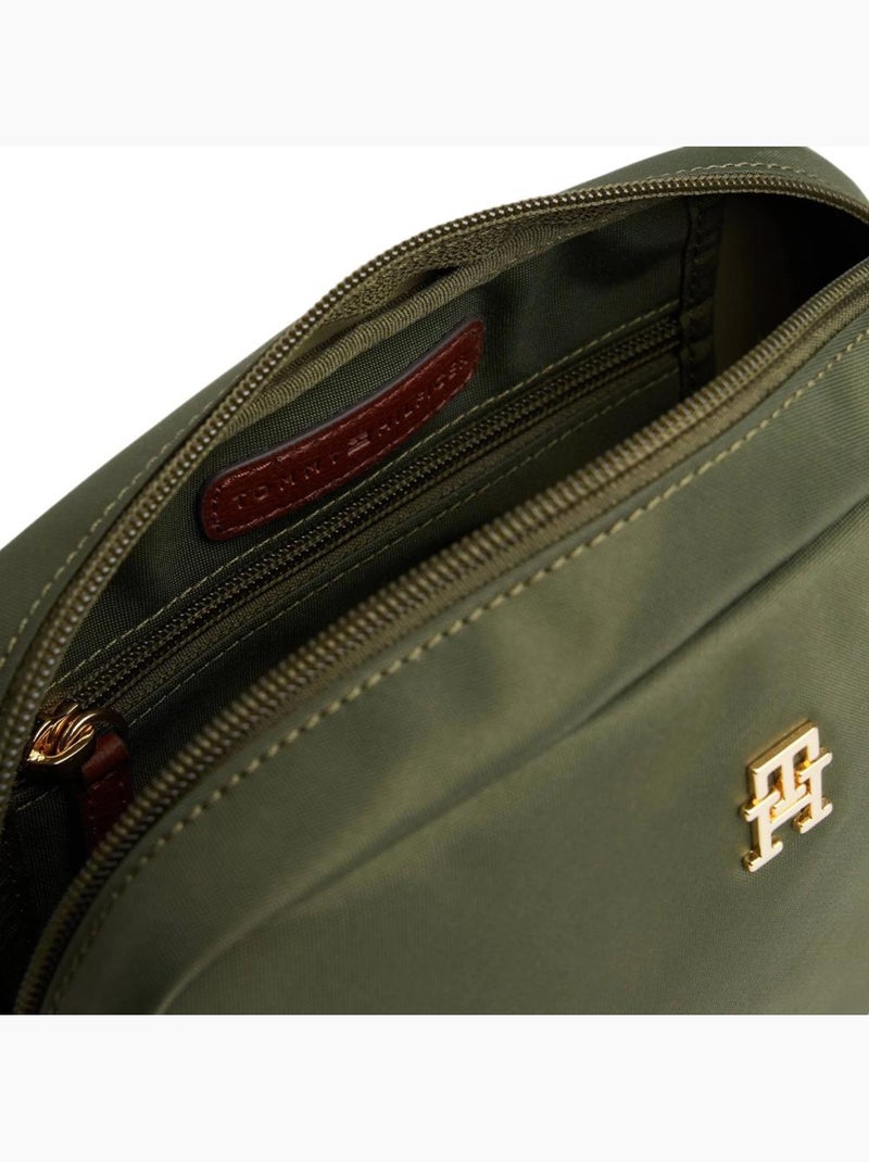 Tommy Hilfiger Popette Camera Crossbody Tas Groen Dames Groen - Kiabi