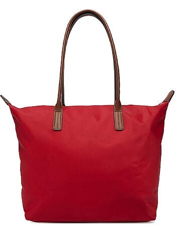 Tommy hilfiger popette tote dames handtas rood
