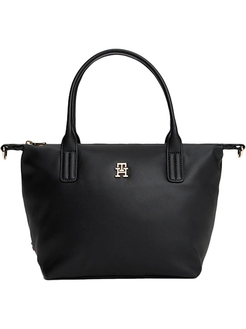 Tommy Hilfiger Popette Zwarte Dames Handtas AW0AW17708 Zwart - Kiabi