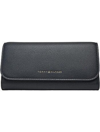 Tommy hilfiger portemonnee donkerblauw met vlaglogo