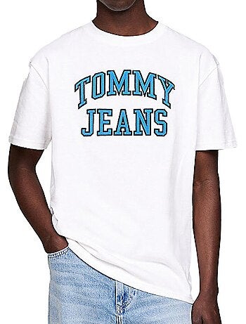 Tommy hilfiger prep t-shirt voor heren - marineblauw