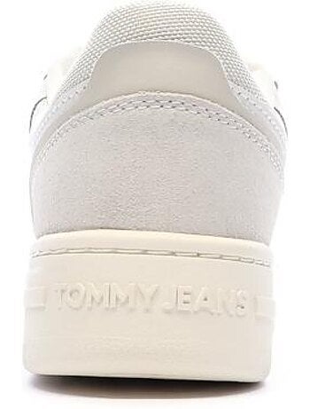 Tommy hilfiger retro witte/beige dames sneakers