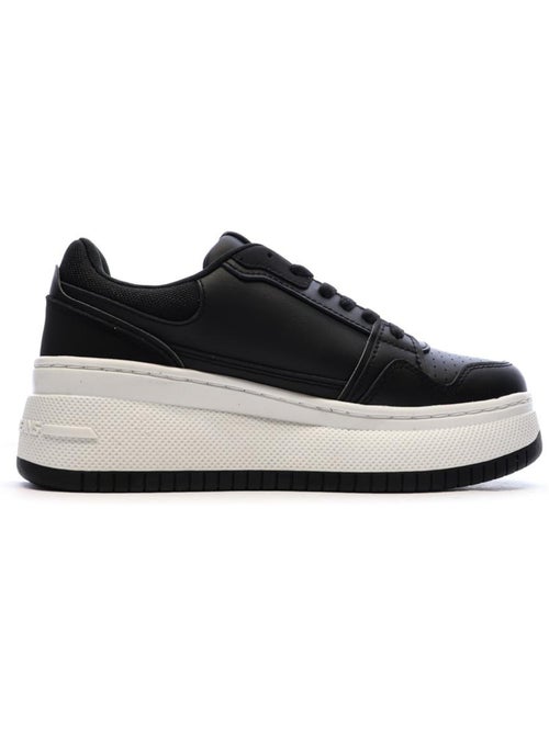 Tommy Hilfiger Retro Zwarte Dames Sneakers - Kiabi Tommy Hilfiger Retro Zwarte Dames Sneakers - Kiabi