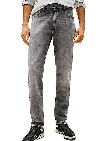 Tommy hilfiger ryan slim fit jeans grijs voor heren
