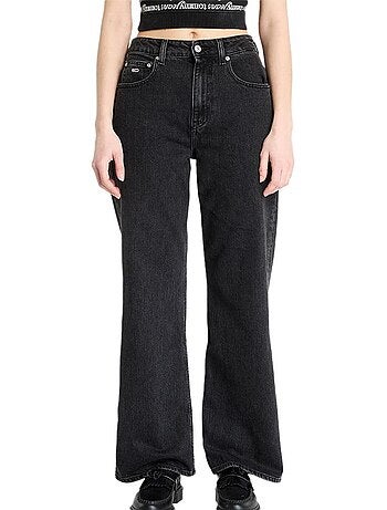 Tommy hilfiger ryan zwarte straight fit jeans voor dames