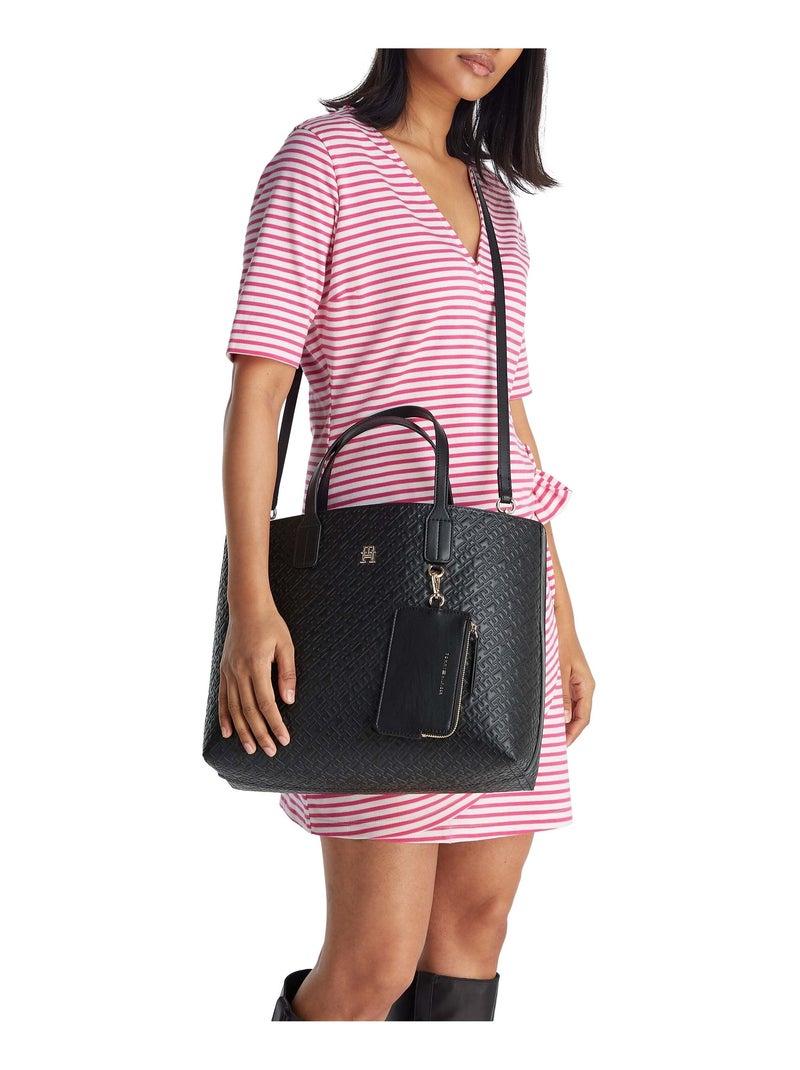Tommy Hilfiger Sacs à main Th Icon Noir - Kiabi