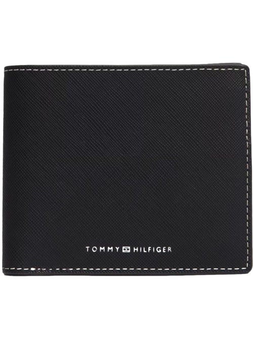 Tommy hilfiger saffiano heren portemonnee zwart - Kiabi Tommy hilfiger saffiano heren portemonnee zwart - Kiabi