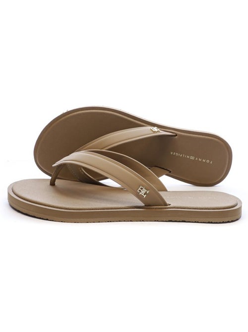 Tommy hilfiger scandi premium beige dames slippers - Kiabi Tommy hilfiger scandi premium beige dames slippers - Kiabi