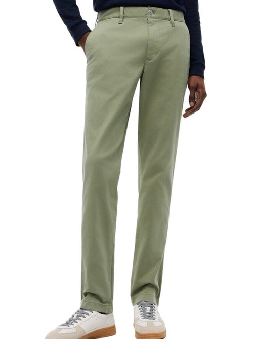 Tommy Hilfiger Scanton Heren Pantalon - Groen & Soepelvallend - Kiabi Tommy Hilfiger Scanton Heren Pantalon - Groen & Soepelvallend - Kiabi
