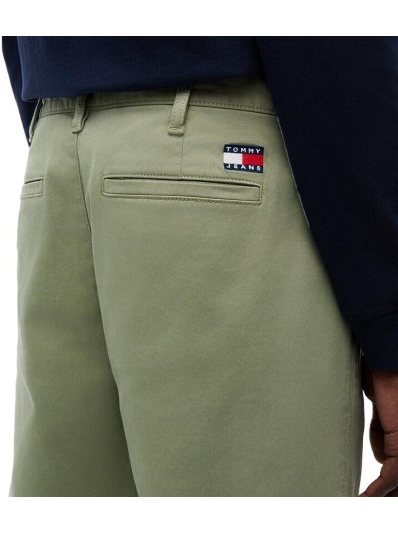 Tommy Hilfiger Scanton Heren Pantalon - Groen & Soepelvallend Groen - Kiabi