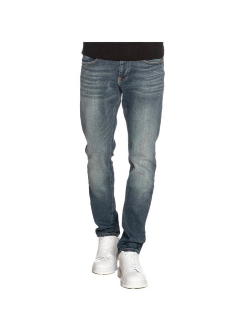 Tommy Hilfiger Scanton Slim Fit Jeans Donkerblauw voor Heren - Kiabi Tommy Hilfiger Scanton Slim Fit Jeans Donkerblauw voor Heren - Kiabi