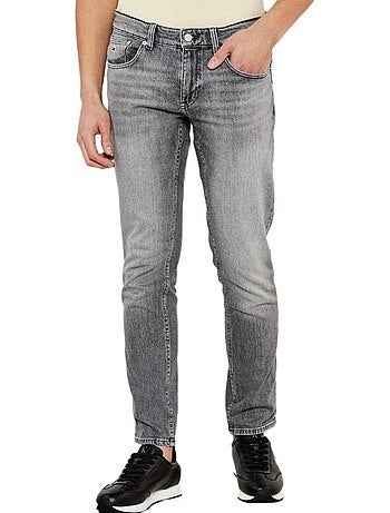 Tommy hilfiger scanton slim fit jeans grijs heren dm0dm21379