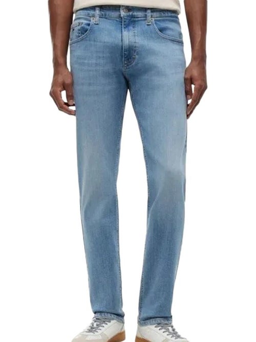 Tommy hilfiger scanton slim fit jeans voor heren - blauw - Kiabi Tommy hilfiger scanton slim fit jeans voor heren - blauw - Kiabi