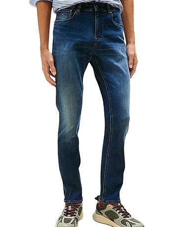 Tommy hilfiger scanton straight fit jeans voor heren - blauw