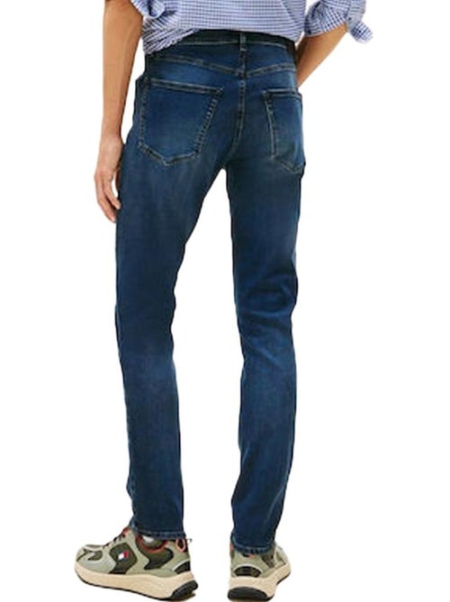 Tommy Hilfiger Scanton Straight Fit Jeans voor Heren - Blauw - Kiabi Tommy Hilfiger Scanton Straight Fit Jeans voor Heren - Blauw - Kiabi