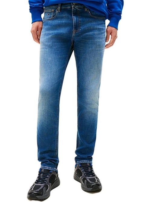 Tommy Hilfiger Scantone Slim Fit Jeans voor Heren - Blauw - Kiabi Tommy Hilfiger Scantone Slim Fit Jeans voor Heren - Blauw - Kiabi