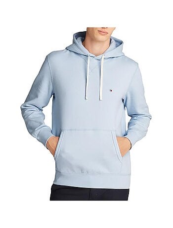 Tommy hilfiger seasonal fleece heren hoodie blauw
