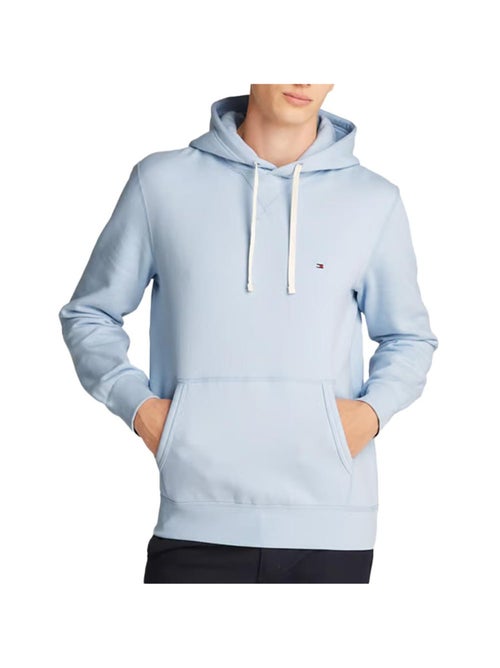 Tommy Hilfiger Seasonal Fleece Heren Hoodie Blauw - Kiabi Tommy Hilfiger Seasonal Fleece Heren Hoodie Blauw - Kiabi