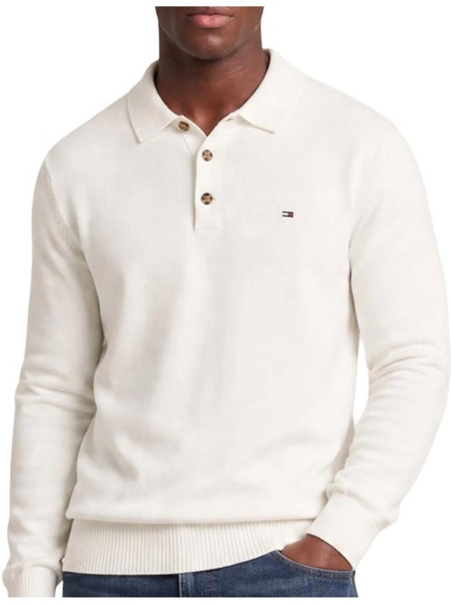 Tommy hilfiger slim essential beige polo voor heren - Kiabi Tommy hilfiger slim essential beige polo voor heren - Kiabi