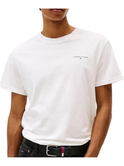 Tommy hilfiger slim fit t-shirt ecru voor heren - Kiabi Tommy hilfiger slim fit t-shirt ecru voor heren - Kiabi