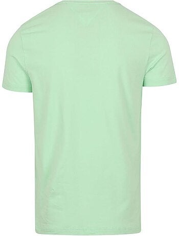 Tommy Hilfiger Slim Stretch T-shirt Groen voor Heren