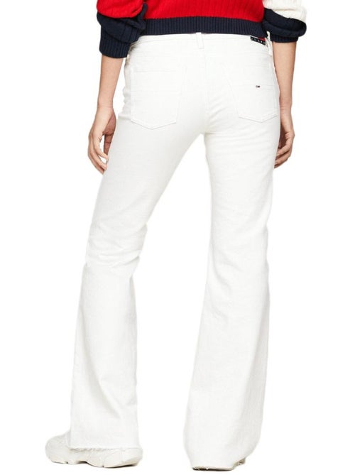 Tommy Hilfiger Sophie Dames Regular Fit Jeans Wit - Kiabi Tommy Hilfiger Sophie Dames Regular Fit Jeans Wit - Kiabi