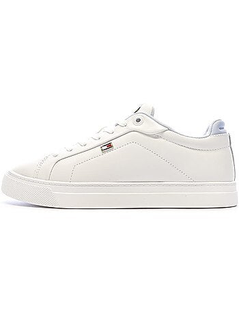 Tommy hilfiger sporty dames sneakers wit/blauw