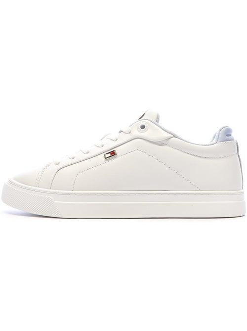 Tommy Hilfiger Sporty Dames Sneakers Wit/Blauw - Kiabi