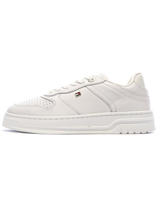 Tommy Hilfiger Sporty Witte Dames Sneakers - Kiabi Tommy Hilfiger Sporty Witte Dames Sneakers - Kiabi