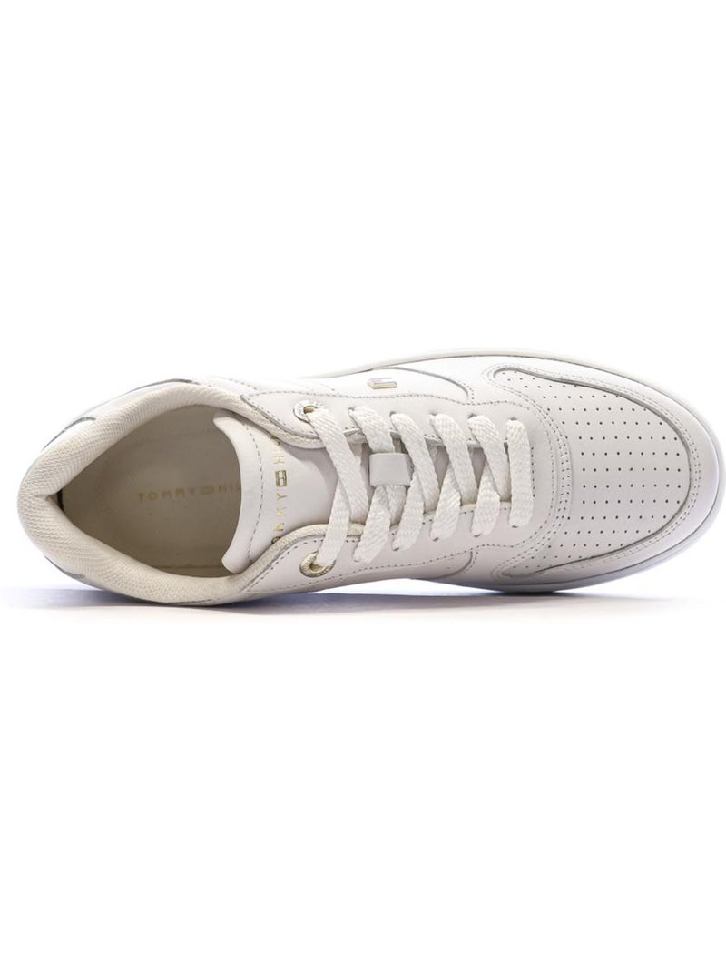 Tommy Hilfiger Sporty Witte Dames Sneakers Wit - Kiabi
