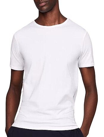 Tommy hilfiger stretch t-shirts heren - zwart/grijs/wit (3-pack)