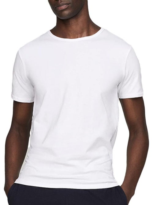Tommy Hilfiger Stretch T-Shirts Wit voor Heren - 3-Pack - Kiabi Tommy Hilfiger Stretch T-Shirts Wit voor Heren - 3-Pack - Kiabi