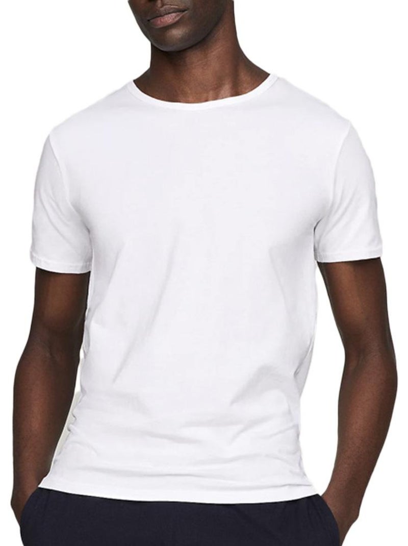 Tommy Hilfiger Stretch T-Shirts Wit voor Heren - 3-Pack Wit - Kiabi