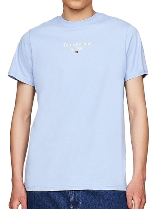 Tommy Hilfiger T-shirt Blauw Heren DM0DM18569-0TT - Kiabi