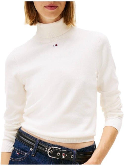 Tommy Hilfiger T-shirt Dames Wit - Tjw Essential - Kiabi Tommy Hilfiger T-shirt Dames Wit - Tjw Essential - Kiabi
