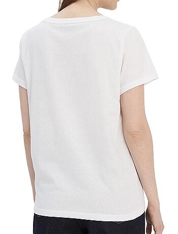 Tommy hilfiger t-shirt dames wit korte mouw