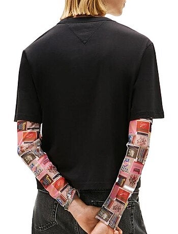 Tommy hilfiger t-shirt dames zwart tjw bxy badge