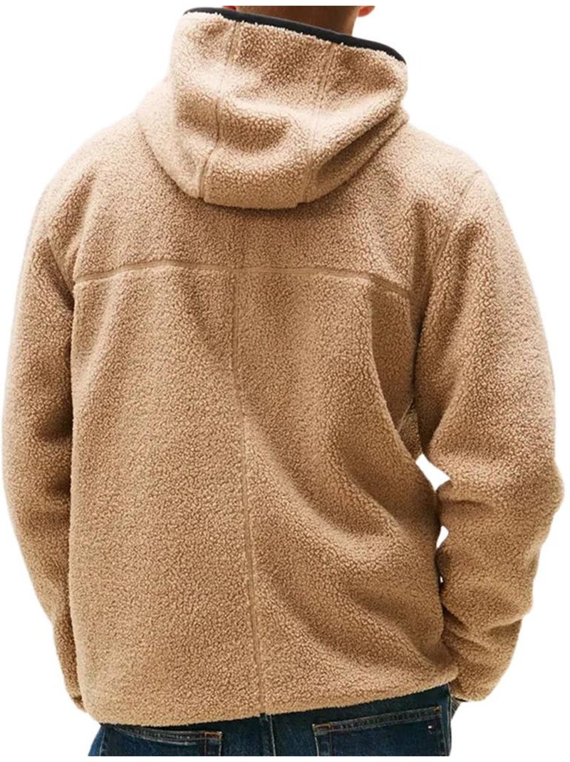 Tommy Hilfiger Teddy Herenvest Bruin Cappuccinobruin - Kiabi