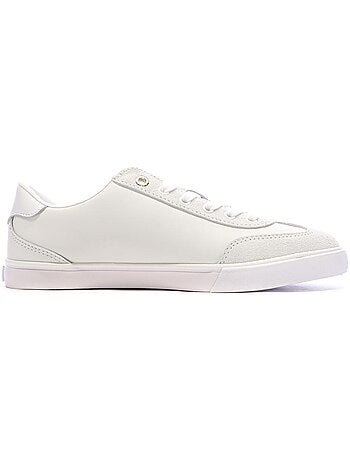 Tommy hilfiger th chic ecru dames sneakers