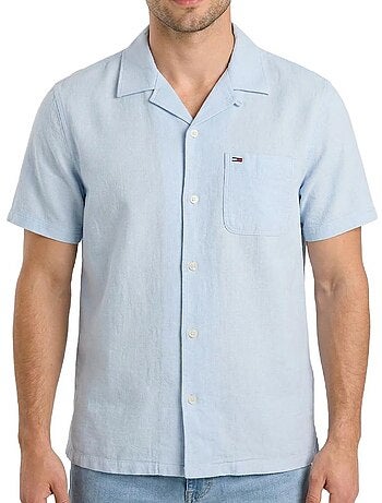 Tommy hilfiger tjm heren overhemd grijs