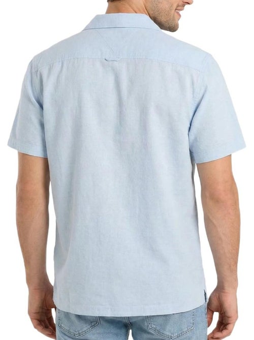 Tommy hilfiger tjm herenoverhemd blauw - Kiabi Tommy hilfiger tjm herenoverhemd blauw - Kiabi