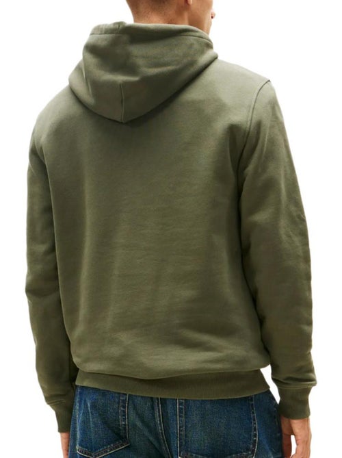 Tommy Hilfiger TJM Reg Badge Heren Hoodie Kaki - Kiabi Tommy Hilfiger TJM Reg Badge Heren Hoodie Kaki - Kiabi