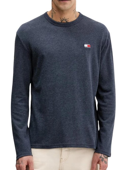 Tommy hilfiger tjm regular heren t-shirt met lange mouwen zwart - Kiabi Tommy hilfiger tjm regular heren t-shirt met lange mouwen zwart - Kiabi