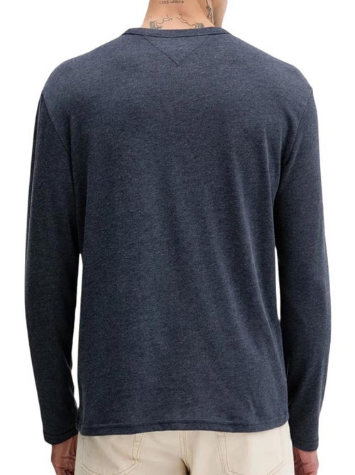Tommy hilfiger tjm regular heren t-shirt met lange mouwen zwart - Kiabi Tommy hilfiger tjm regular heren t-shirt met lange mouwen zwart - Kiabi