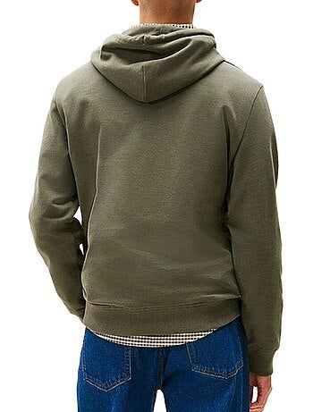 Tommy hilfiger tjm regular rwb flag heren sweatshirt kaki
