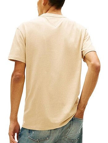 Tommy hilfiger tjm regular signature t-shirt voor heren - marineblauw