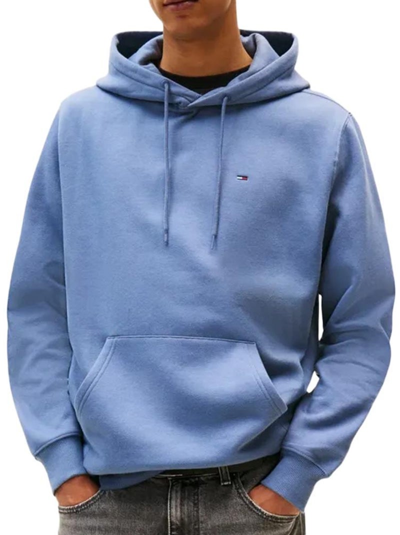 Tommy Hilfiger TJM Regular Small Flags Heren Sweatshirt Blauw DM0DM20742 Lichtblauw - Kiabi