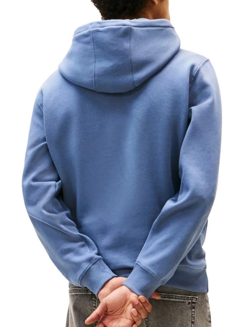Tommy Hilfiger TJM Regular Small Flags Heren Sweatshirt Blauw DM0DM20742 Lichtblauw - Kiabi