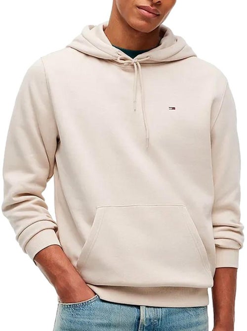 Tommy Hilfiger TJM Regular Sweatshirt Beige Heren - Kiabi Tommy Hilfiger TJM Regular Sweatshirt Beige Heren - Kiabi